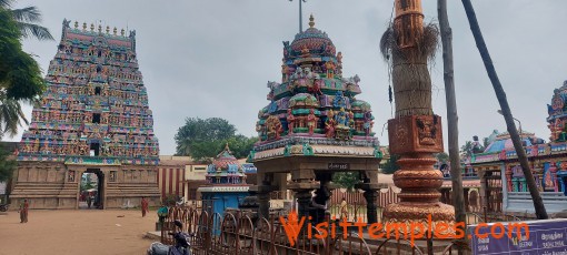 Arulmigu Naganathaswamy Temple  or Rahu Temple , Thirunageswaram, Tamil Nadu