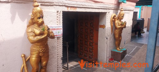 Periya Anjaneyar Temple, Ambur, Tirupattur District,Tamil Nadu