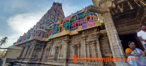 Sri Kampaheswarar or Sarabeswarar Temple, Thirubuvanam, Near Kumbakonam, Tamil Nadu