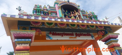 Sri Singaravelan Temple or Navaneetheswara Temple, Sikkal, Nagapattinam District, Tamil Nadu