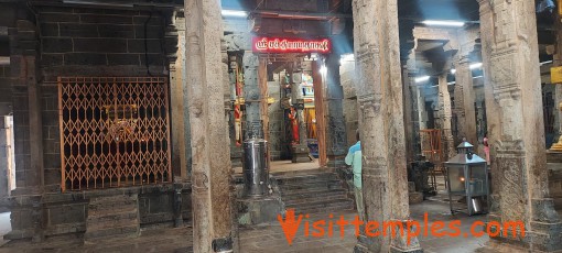 Sri Singaravelan Temple or Navaneetheswara Temple, Sikkal, Nagapattinam District, Tamil Nadu