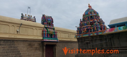 Sri Singaravelan Temple or Navaneetheswara Temple, Sikkal, Nagapattinam District, Tamil Nadu